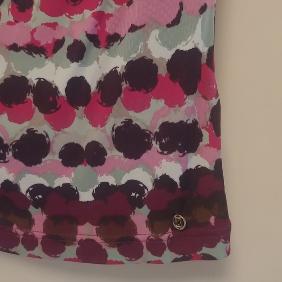 Escada Multicolored Viscose Stretch Top 38/8 - Picture 5 of 10